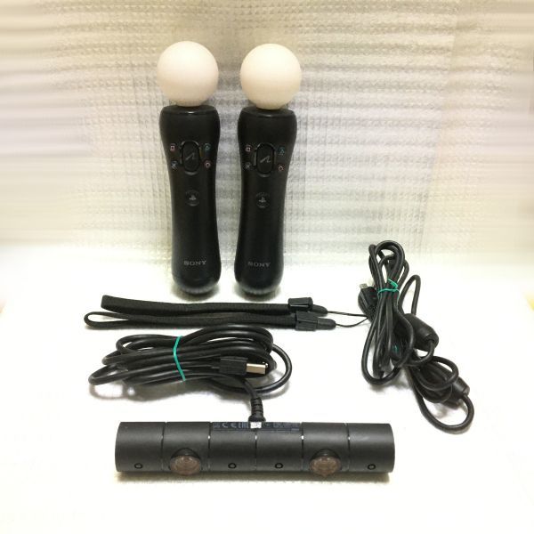 ■ PlayStation Move モーションコントローラー 2個 + PlayStation Camera CECH-ZCM1J CUH-ZEY2J PSVR PS3 PS4 PS5 対応 PS VR PSカメラ_画像1