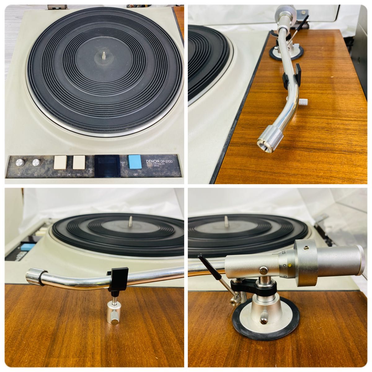 DENON デノン DP-2700 レコードプレーヤー