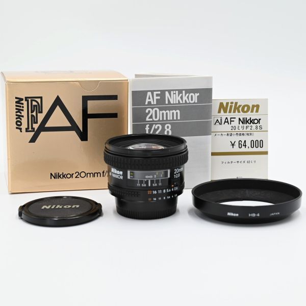 新品級】Nikon ニコンAF NIKKOR 20mm F2.8 #545 | JChere雅虎拍卖代购