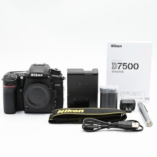 保証書付】 【新品級】Nikon #568 ボディ D7500 デジタル一眼レフ