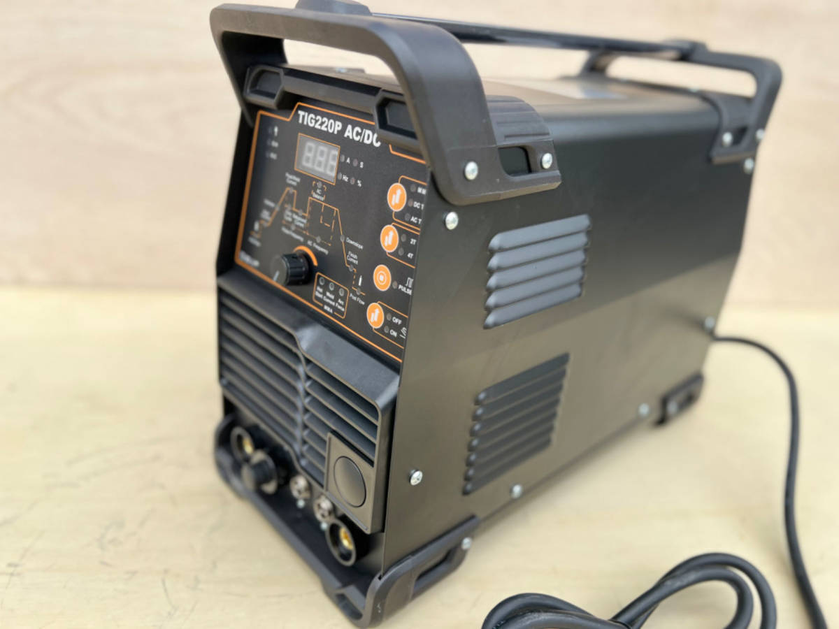 交流/直流 インバーター TIG溶接機 TIG220P AC/DC パルス溶接 単相100V/200V アルミ 鉄 ステン 銅 ブラック TIG200 TIG250P AC/DC :: Yahoo!Auction|DEJAPAN - Bid and Buy Japan with 0% commission 交流/直流 インバーター TIG溶接機 TIG220P AC/DC パルス溶接 単相100V/200V アルミ 鉄 ステン 銅 ブラック TIG200 TIG250P AC/DC :: Yahoo!Auction|DEJAPAN - Bid and Buy Japan with 0% commission