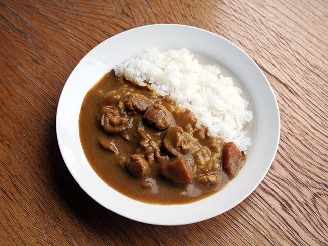 帆立カレー×2個セット(青森県むつ湾産ほたて使用)むつ産のホタテを濃厚なカレールゥに入れ、じっくり煮込んだシーフードカレーです。_画像4