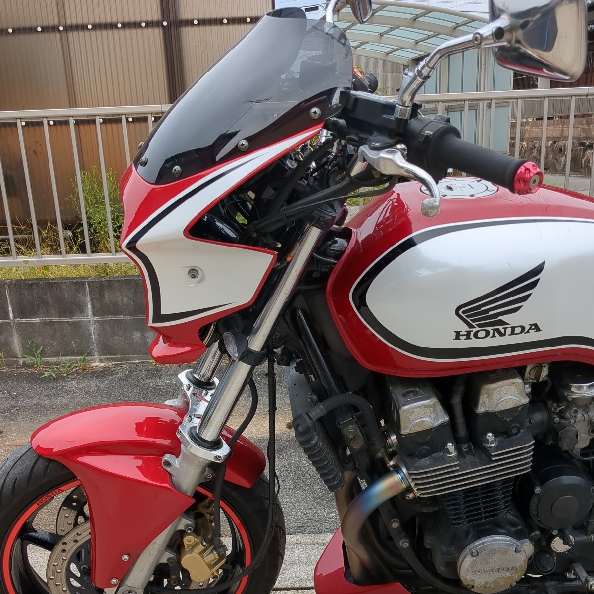 ビキニカウル ホンダ CB750 RC42 教習車にピッタリフィット