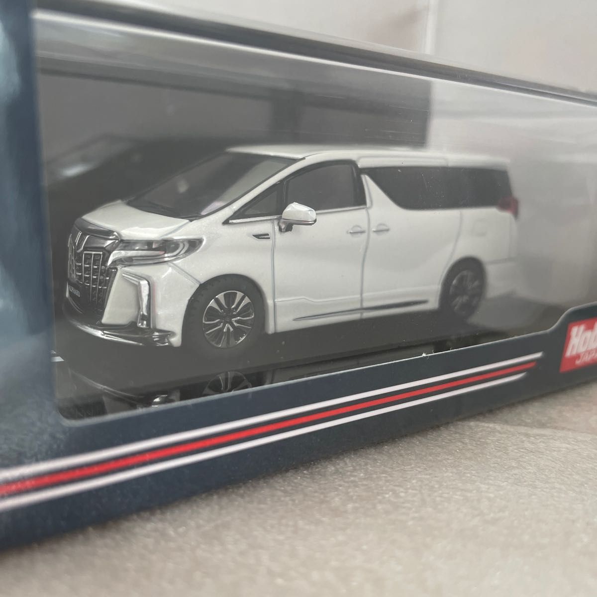 新品未開封品★モデリスタエアロ仕様パール★1/64 トヨタ アルファード ミニカー ホビージャパン 京商 イグニッションモデル等