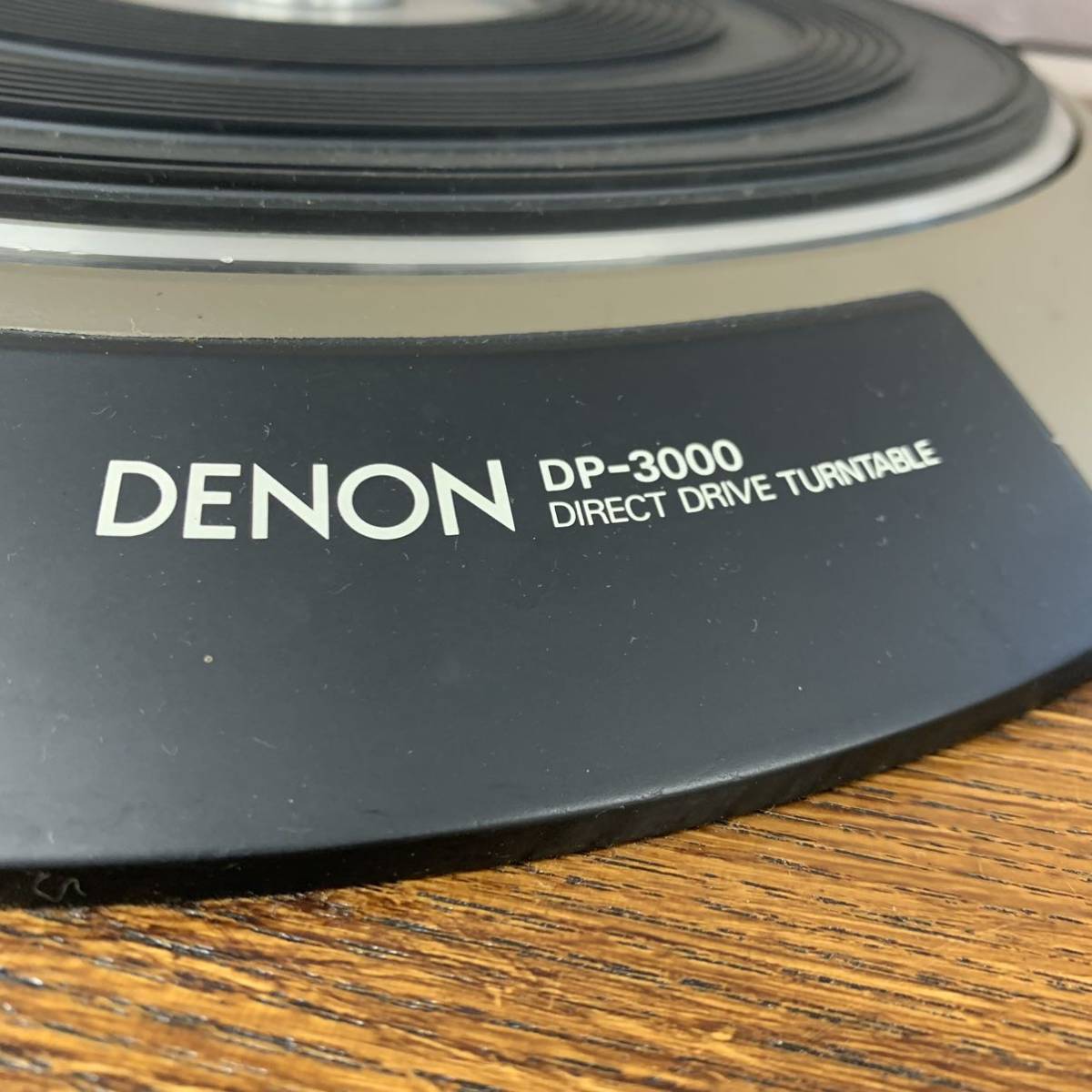 Ja3】 DENON DP-3000 レコードプレーヤー ターンテーブル MP-110