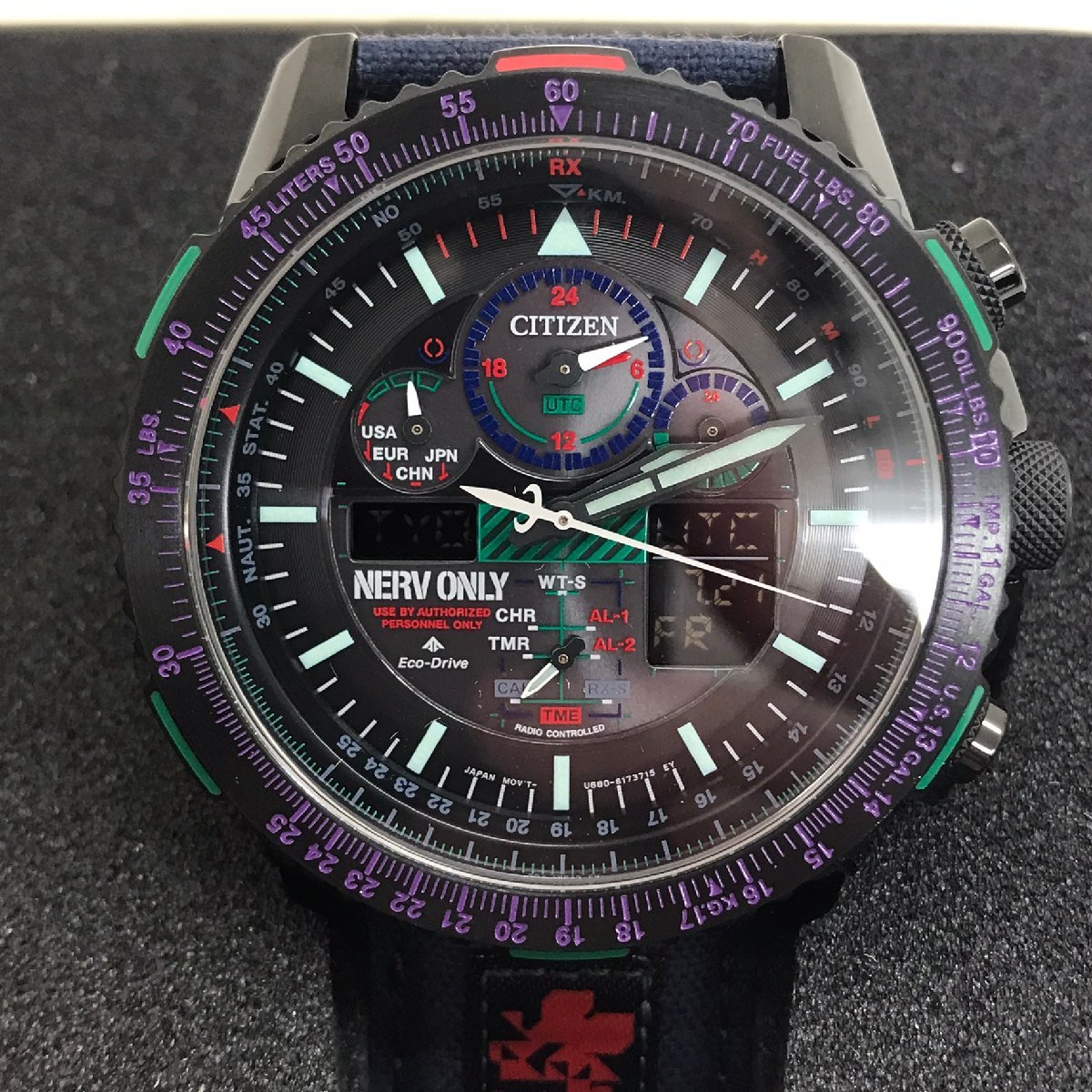 Yahoo!オークション - 中古美品 CITIZEN シチズン Wena3 Evang...