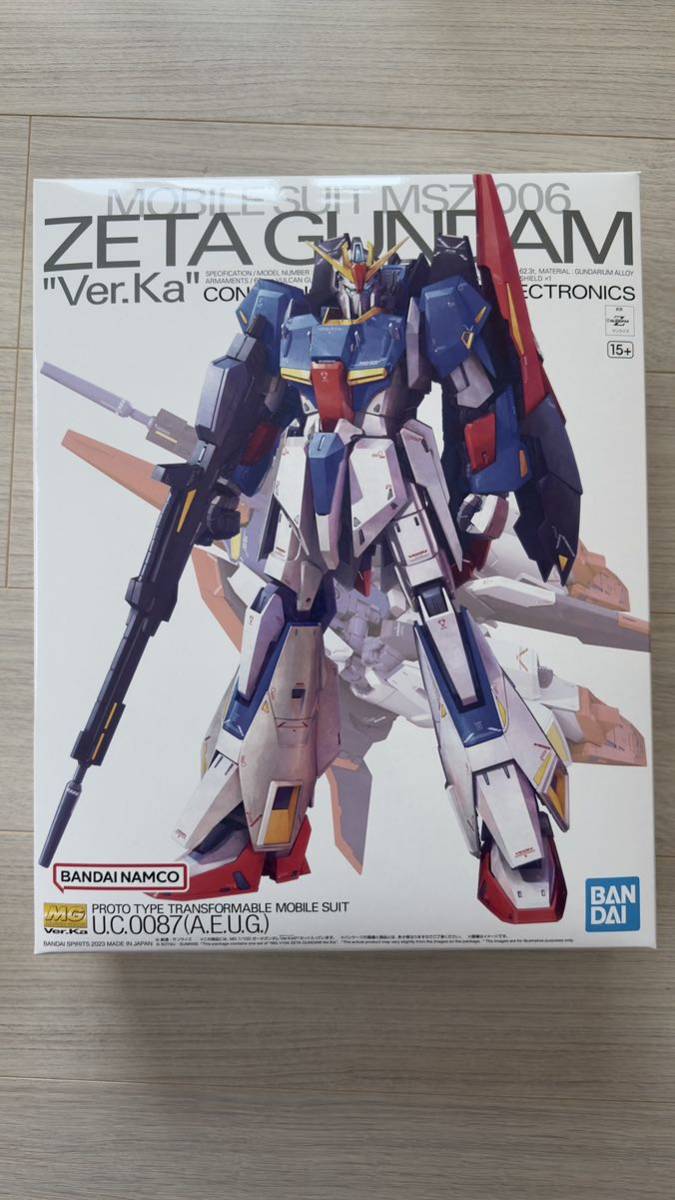 MG 1/100 ゼータガンダム Ver.Ka 機動戦士Zガンダム ガンプラ バンダイ
