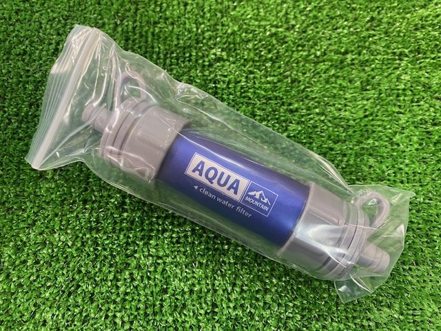 1●576 新品 携帯浄水器 AQUA MOUTAIN 防災 サバイバル アウトドア ≪定形外全国送料350円≫【札幌/店頭引取OK!】_画像4