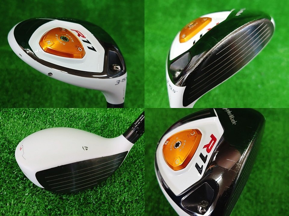 4卍尋1116 3FW【TaylorMade/テーラーメイド】R11 15.5° フレックス：S 〈札幌/美しが丘店〉店頭引渡しOK!_使用による擦れやキズ、汚れがございます。