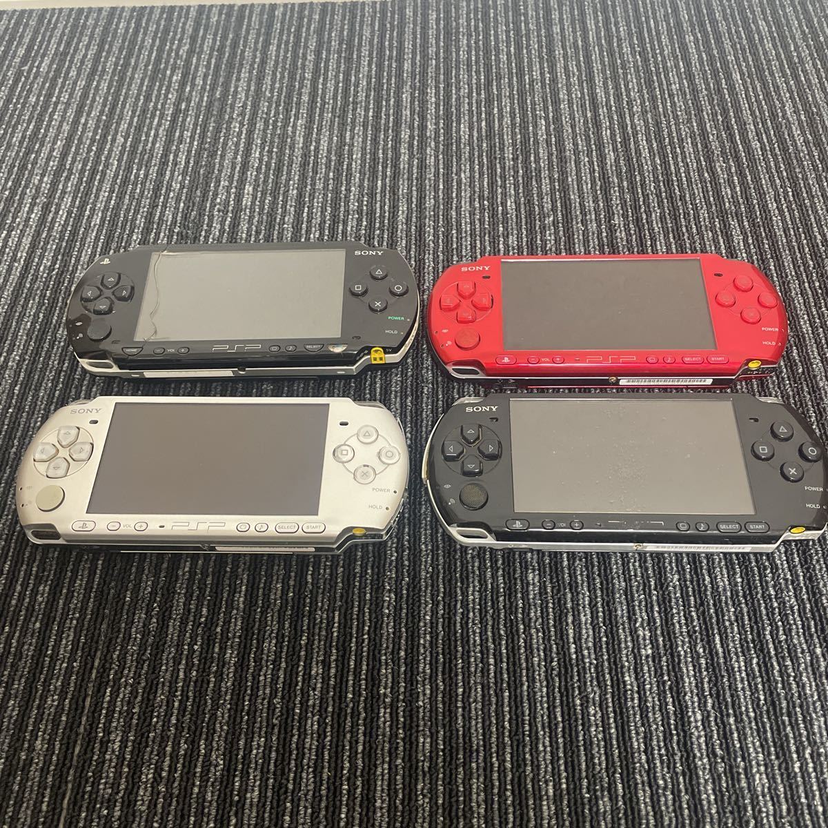 PSP1000シルバージャンク品 PSP3000レッドジャンク品ソフトセット 通販