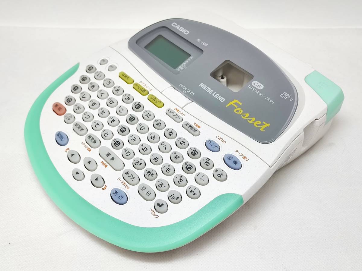 美品・動作確認済】CASIO NAMELAND Fosset (カシオ 美品・動作確認済】CASIO NAMELAND Fosset (カシオ