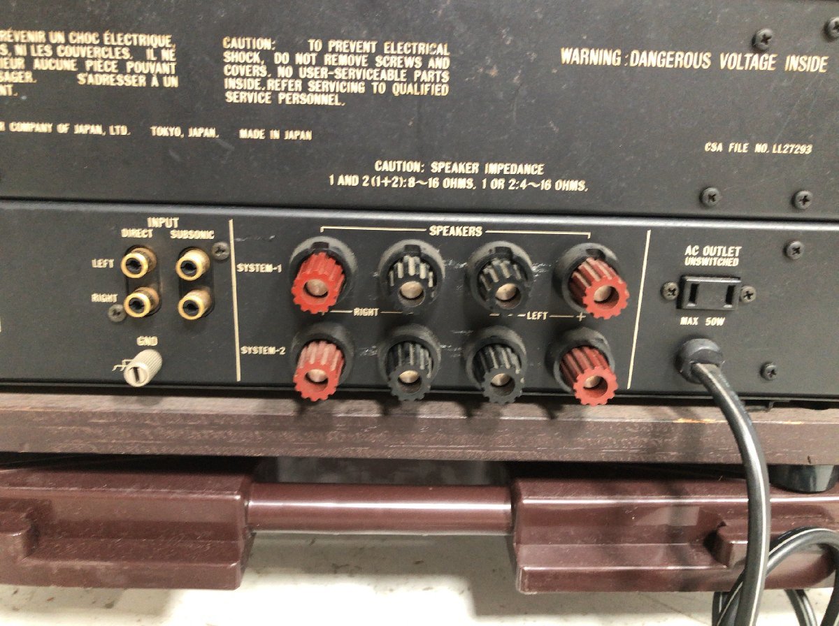Victor Laboratory M-L10 ビクター ステレオパワーアンプ Victor Laboratory M-L10 ビクター ステレオパワーアンプ