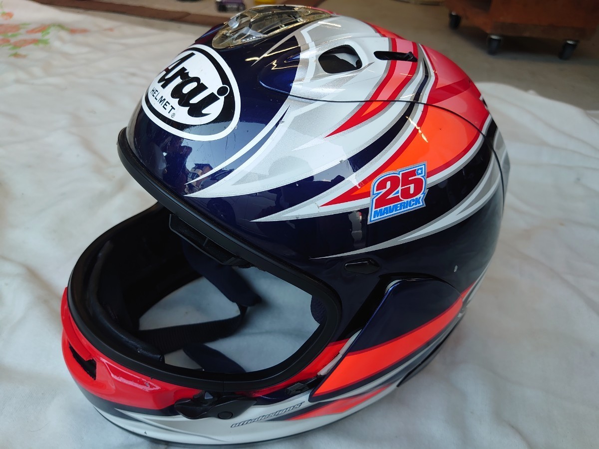 Arai RX-7X MAVERICK Mサイズ マーベリック ビニャーレス レプリカ