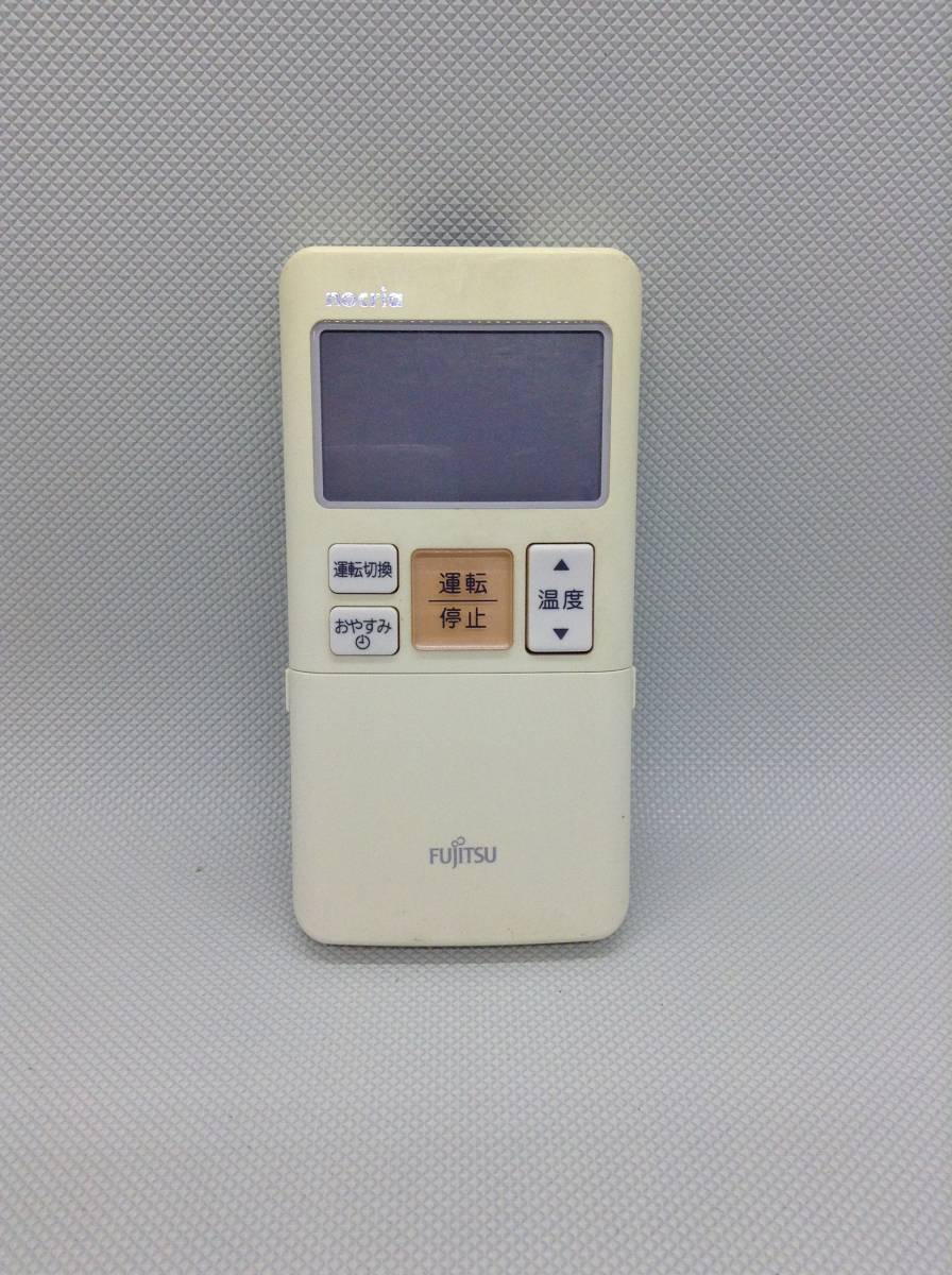 J1060●FUJITSU 富士通ゼネラル nocria エアコン リモコン エアコン用リモコン AR-FAA1J 冷房 冷暖房 クーラー 空調 保証ありの画像1