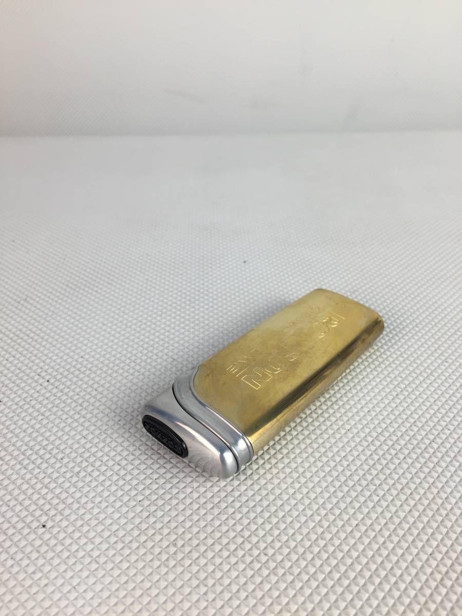 A7798◇RONSON CIRCULAR FLAME LIGHTER ロンソン ライター ゴールド ケース付き　未確認 中古品_画像4