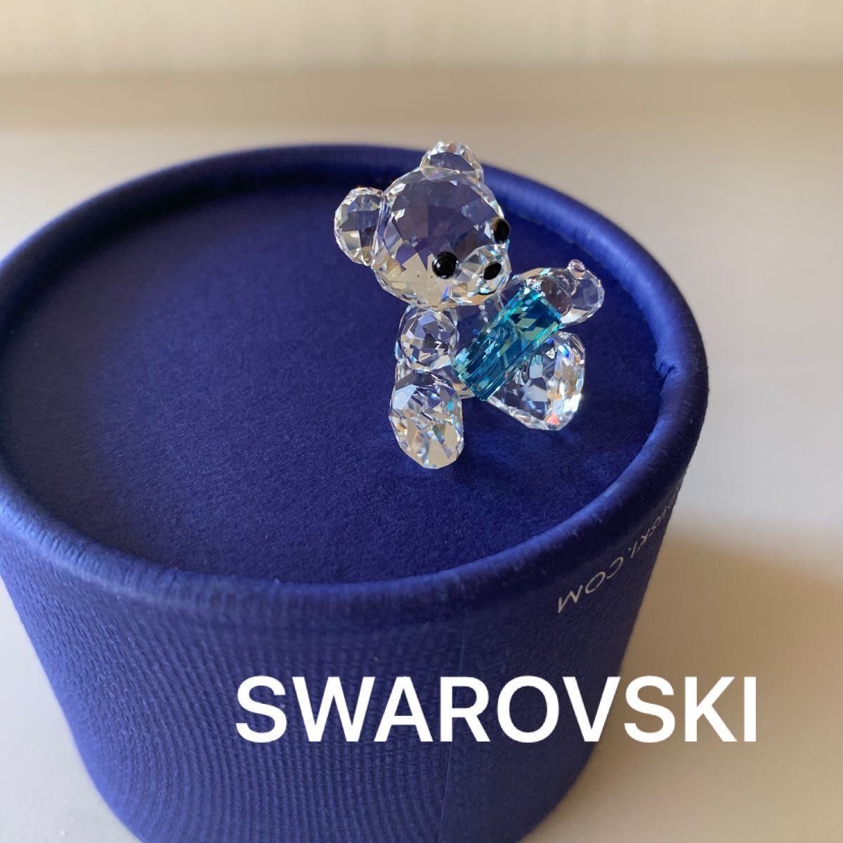 【新品未使用】スワロフスキー　SWAROVSKI My Little Kris Bear 哺乳瓶　くま　ベビー