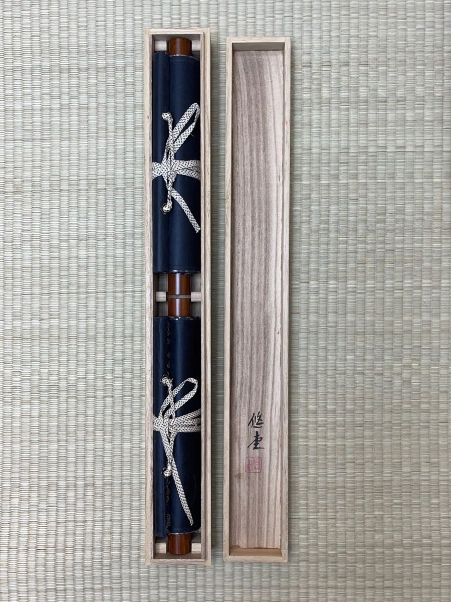 悠堂筆蓮華双幅絹本彩色画肉筆共箱【悠堂自題箱】タトウ箱模写118 悠堂筆蓮華双幅絹本彩色画肉筆共箱【悠堂自題箱】タトウ箱模写118