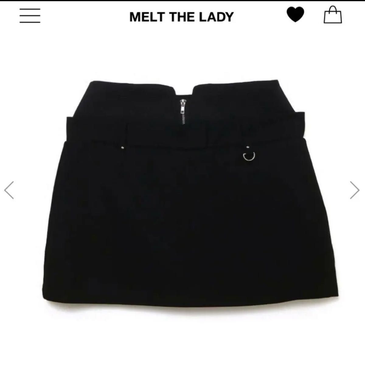 melt the lady w waist mini skirt｜Yahoo!フリマ（旧PayPayフリマ）