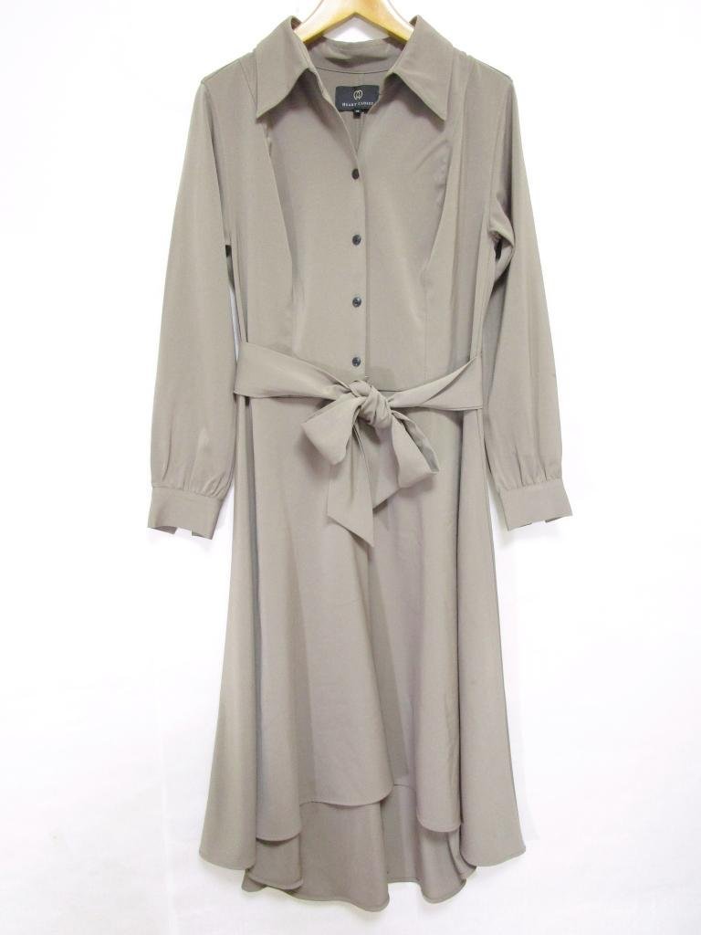 【大放出セール】 【送料込】HEART CLOSET ハートクローゼット フィッシュテールシャツワンピース Mサイズ 色名ブラウン(モカ系) 日本製 /n950070 Mサイズ 【大放出セール】 【送料込】HEART CLOSET ハートクローゼット フィッシュテールシャツワンピース Mサイズ 色名ブラウン(モカ系) 日本製 /n950070 Mサイズ