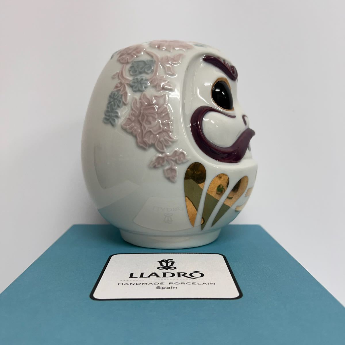 LLADRO リヤドロ DARUMA pinkダルマ ピンク 商売繁盛 縁起物 フィギュ