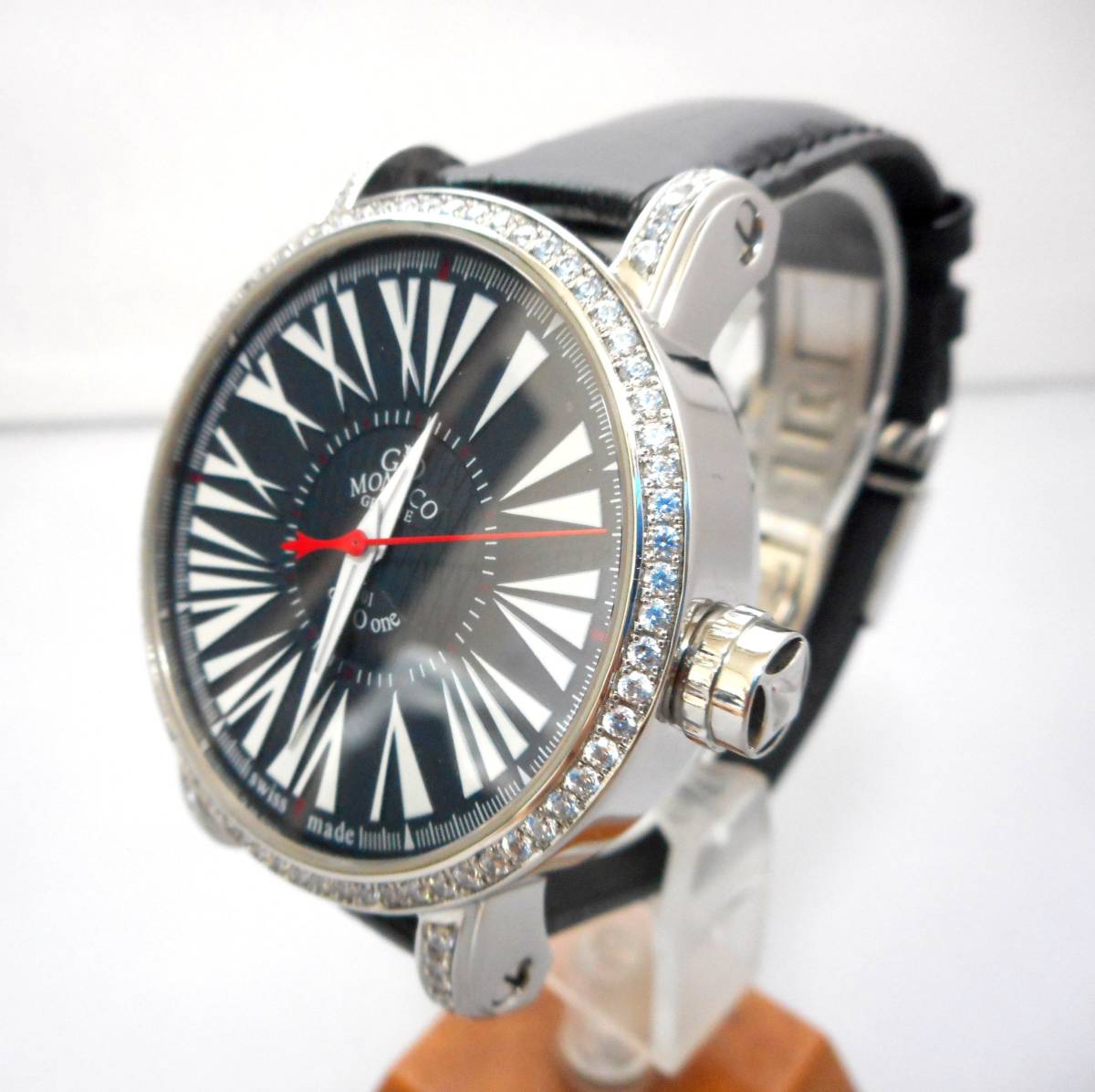 GIO MONACO geo Monaco One O One after diamond processing does custom QZ GaGa Milano etenowa-ru Hublot big van aqua noutik