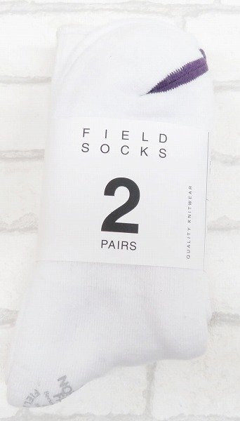 2A6226/新品 THE NORTH FACE PURPLE LABEL Pack Field Socks 2P NN8961N ノースフェイスパープルレーベル フィールドソックス 靴下_画像2