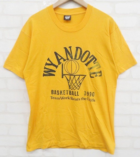 7T5056【クリックポスト対応】SCREEN STARS BEST WYANDOTTE 半袖Tシャツ USA製 スクリーンスターズ ビンテージ_画像2