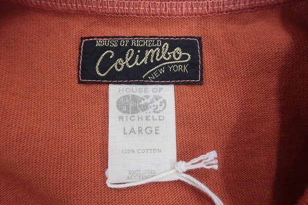7T5143/新品 COLIMBO REFUGE ZW-0420 LINA-PARK 半袖Tシャツ コリンボ レフュージの画像4