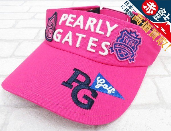 1H6368/ PEARLYGATES козырек Pearly Gates шляпа 