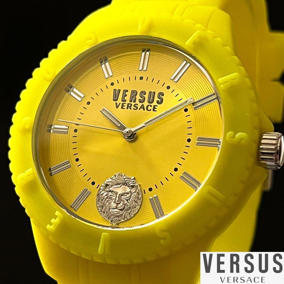 新到着 ☆イエロー、黄色☆Versus Versace/ベルサーチ/メンズ