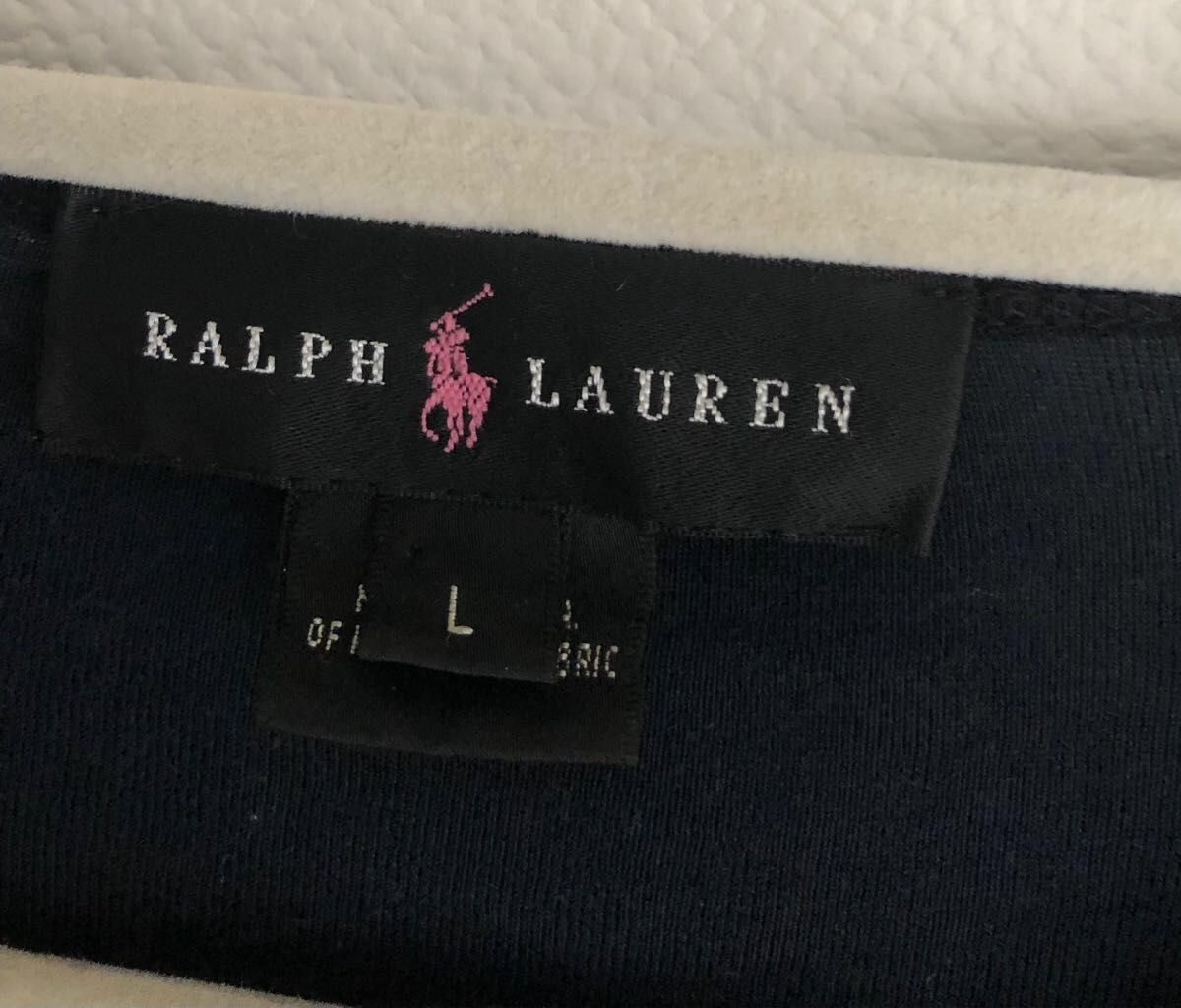 ラルフローレン　ピンクポニー　L Ralph Lauren PINK PONY Tシャツ　中古　送料込み　匿名配送