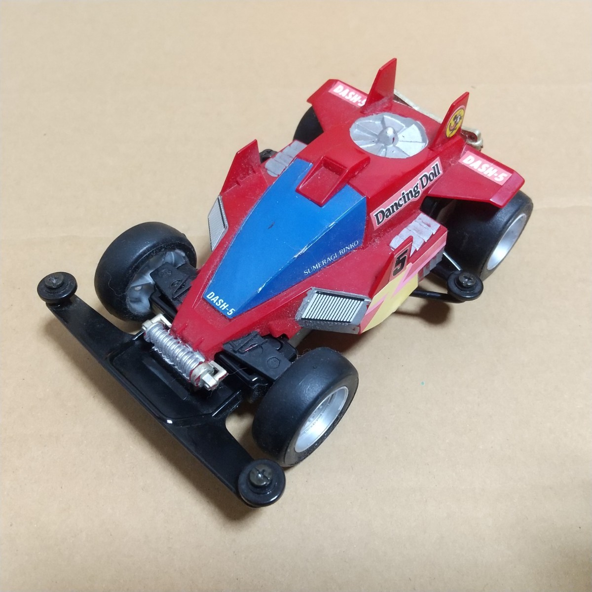 希少・当時物】タミヤ ミニ四駆 ダッシュ5号 ダンシングドール 完成品