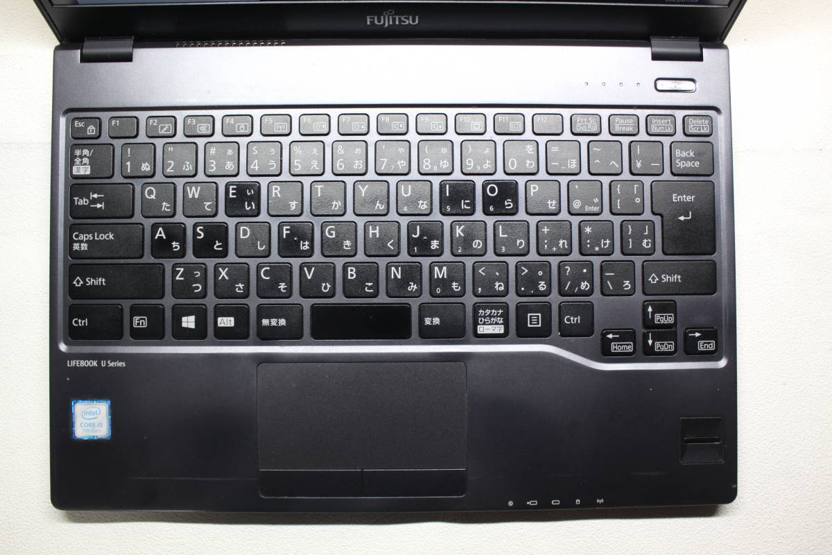 FUJITSU FMV LIFEBOOK U937/R Core i5 7300U 2.6GHｚ・メモリー8ＧＢ （DDR4）・SSD 128GB・13.3インチ NO62_画像3