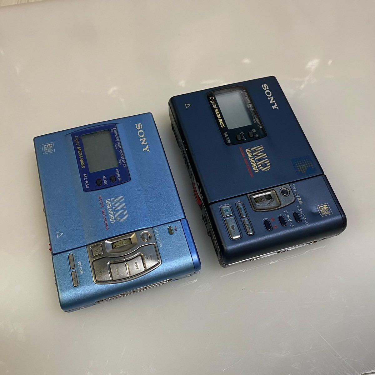 R-83376 SONY MDウォークマン WALKMAN MZ-R50/MZ-R30動作未確認現行品