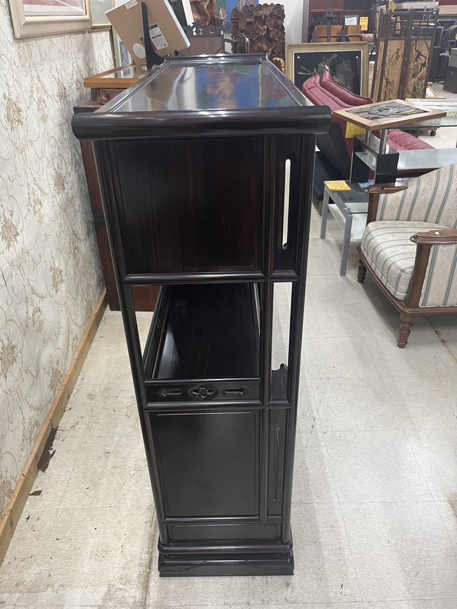 茶棚 飾り棚 唐木家具 棚 | marlinspikeartist.com