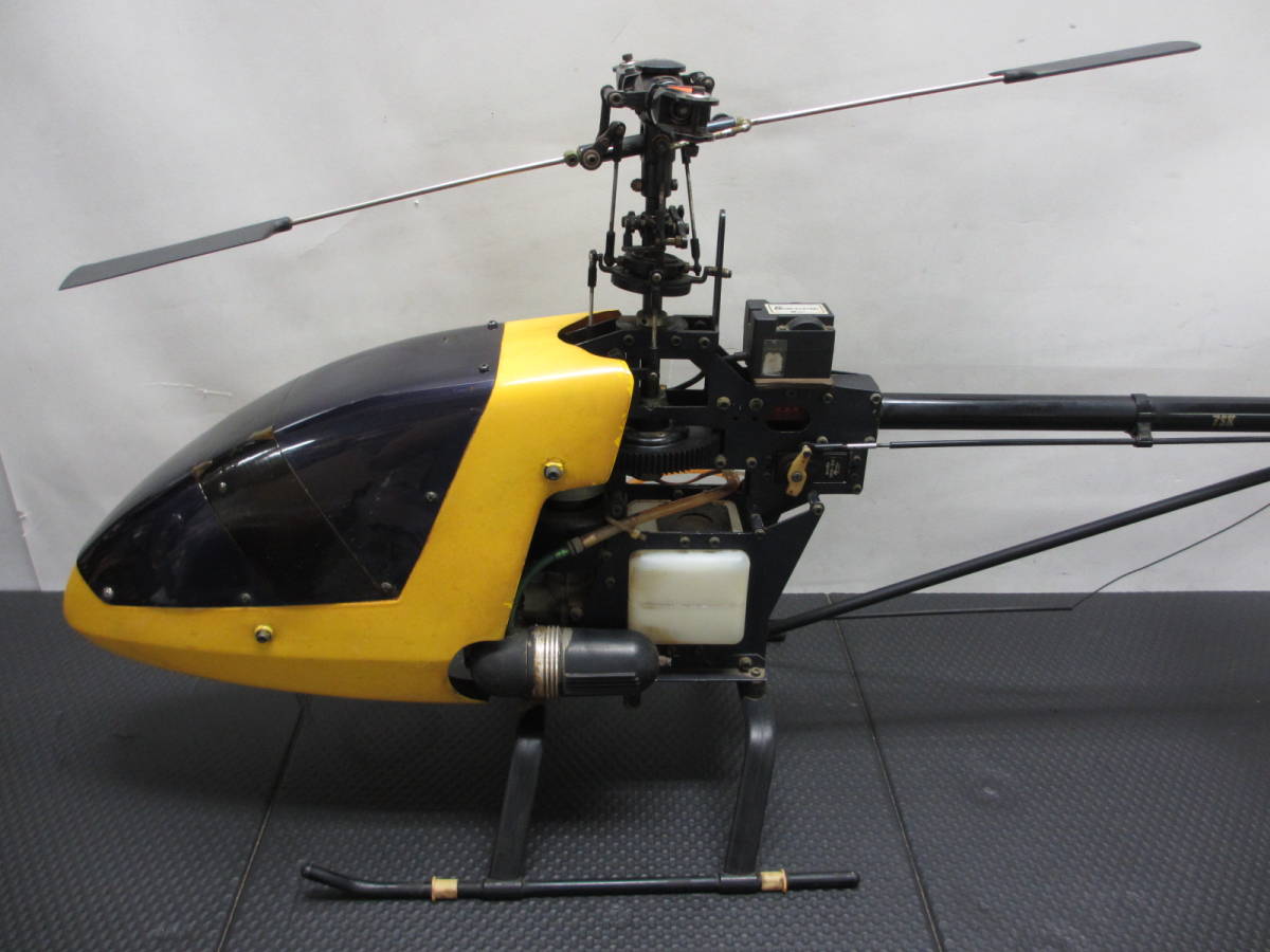 [RC engine helicopter ] 2 pcs set sale HIROBO TSK radio-controller worn 