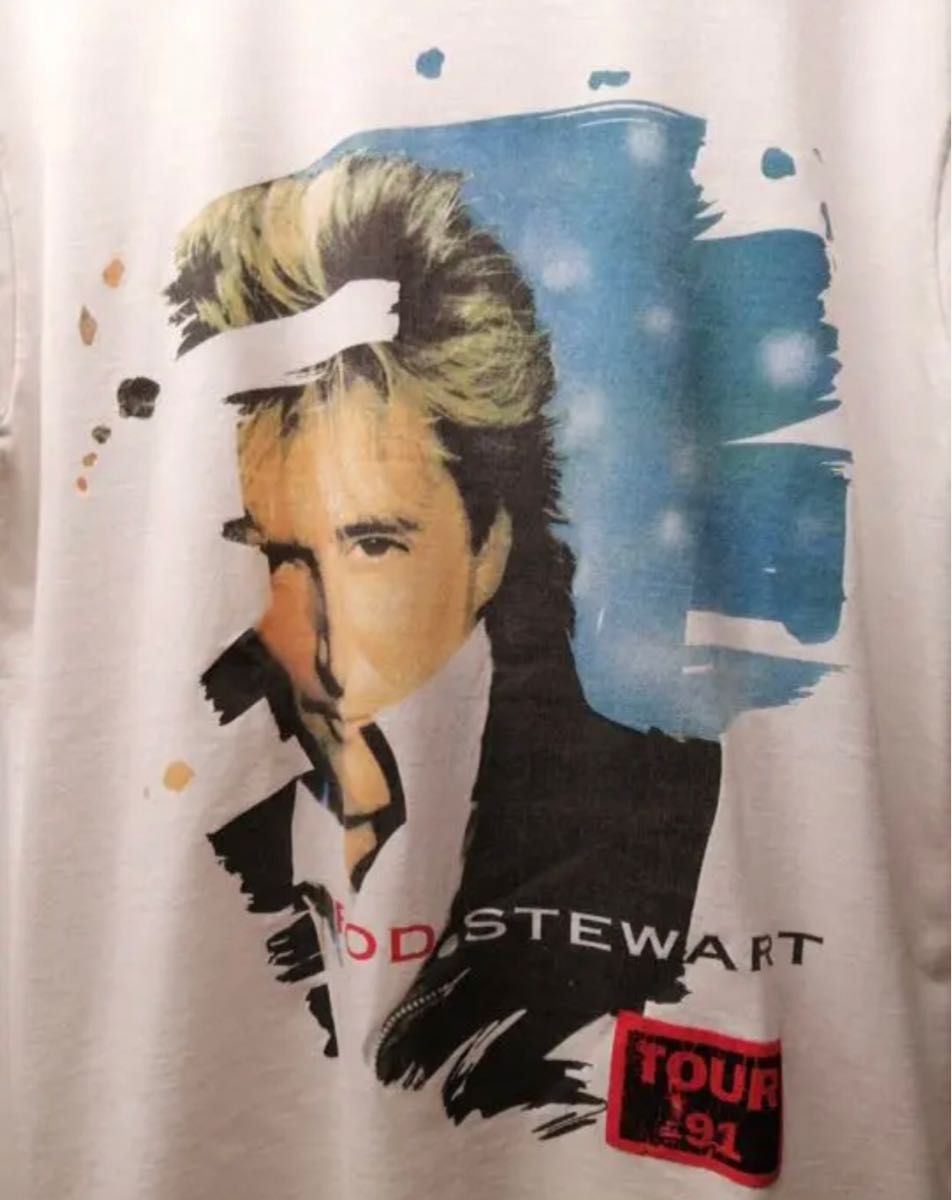 1990年代ROD STEWARTバンドTシャツ　キムタク着　ジャッジアイズ