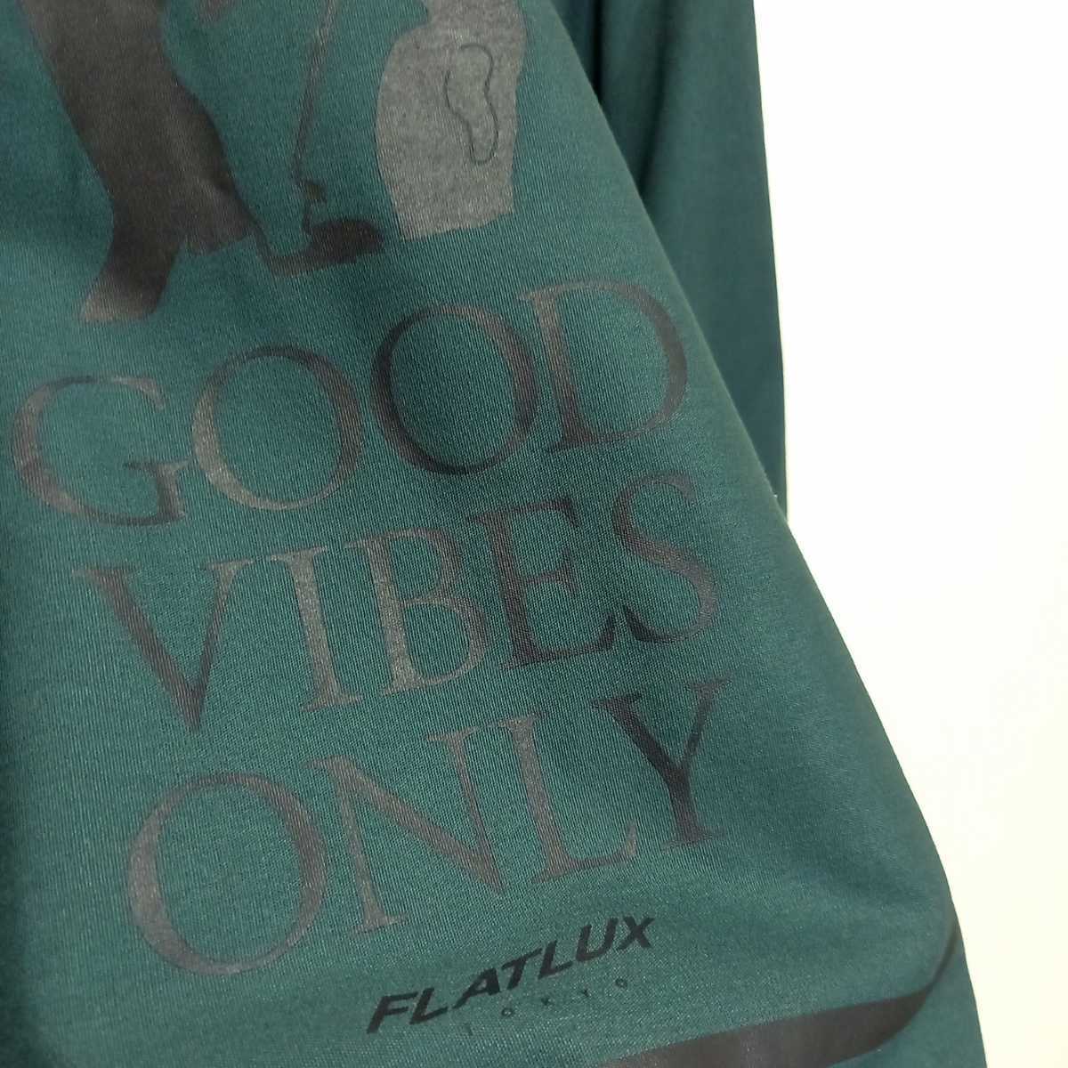 《新品同様 / 限定色》FLATLUX Union Ls Workshirt XL red kap ワークシャツ GOOD VIBES ONLY フラットラックス ジャケット ブルゾン_画像8