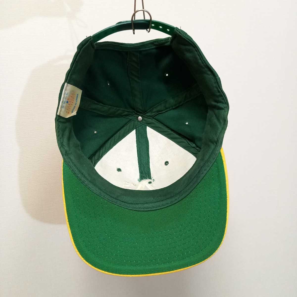 《80s / 90s / オフィシャル》オークランド アスレチックス ベースボール キャップ フリーサイズ ビンテージ MLB 帽子 ニューエラ メンズ_画像8