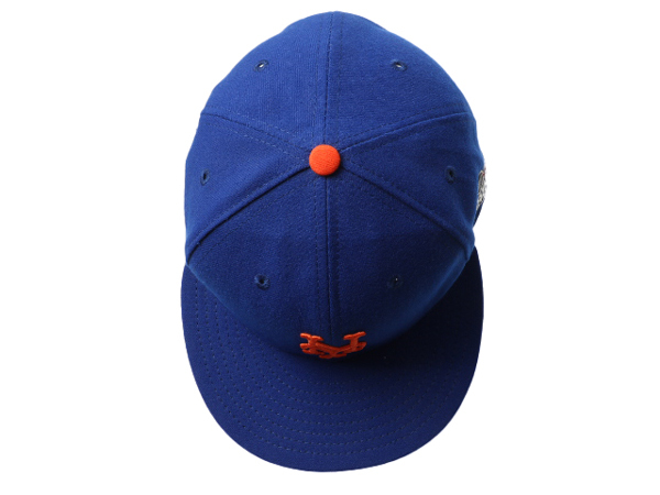 デッドストック 新品 USA製 ■ ニューエラ x メッツ ベースボール キャップ 59.6cm / NEW ERA MLB オフィシャル 大リーグ 限定モデル 帽子_画像5