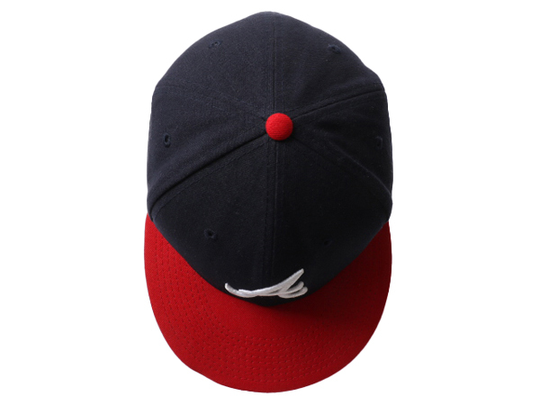 デッドストック ■ ニューエラ x ブレーブス ベースボール キャップ 57.7cm 帽子 MLB オフィシャル NEW ERA メジャーリーグ 大リーグ 野球_画像5
