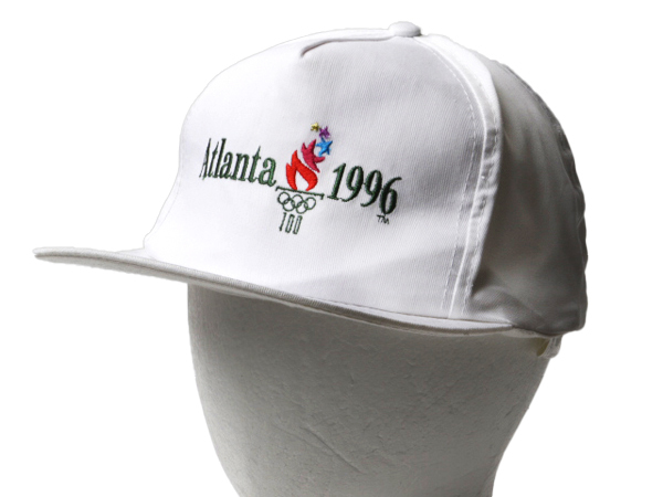 90s ■ アトランタ オリンピック オフィシャル ベースボール キャップ フリーサイズ / 古着 90年代 オールド 帽子 当時物 限定 限定モデル