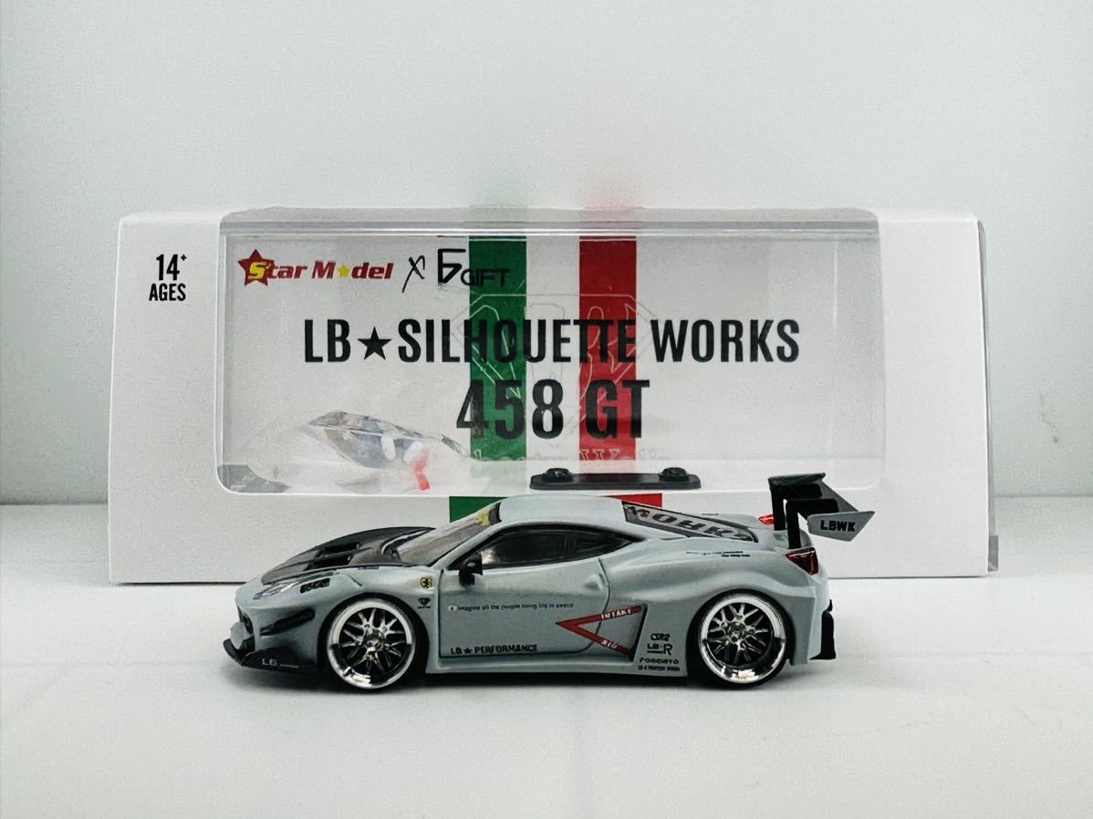 ☆圧倒的高評価 1/64 蓄光 Star 交換無料! 458GT Model ミニカー