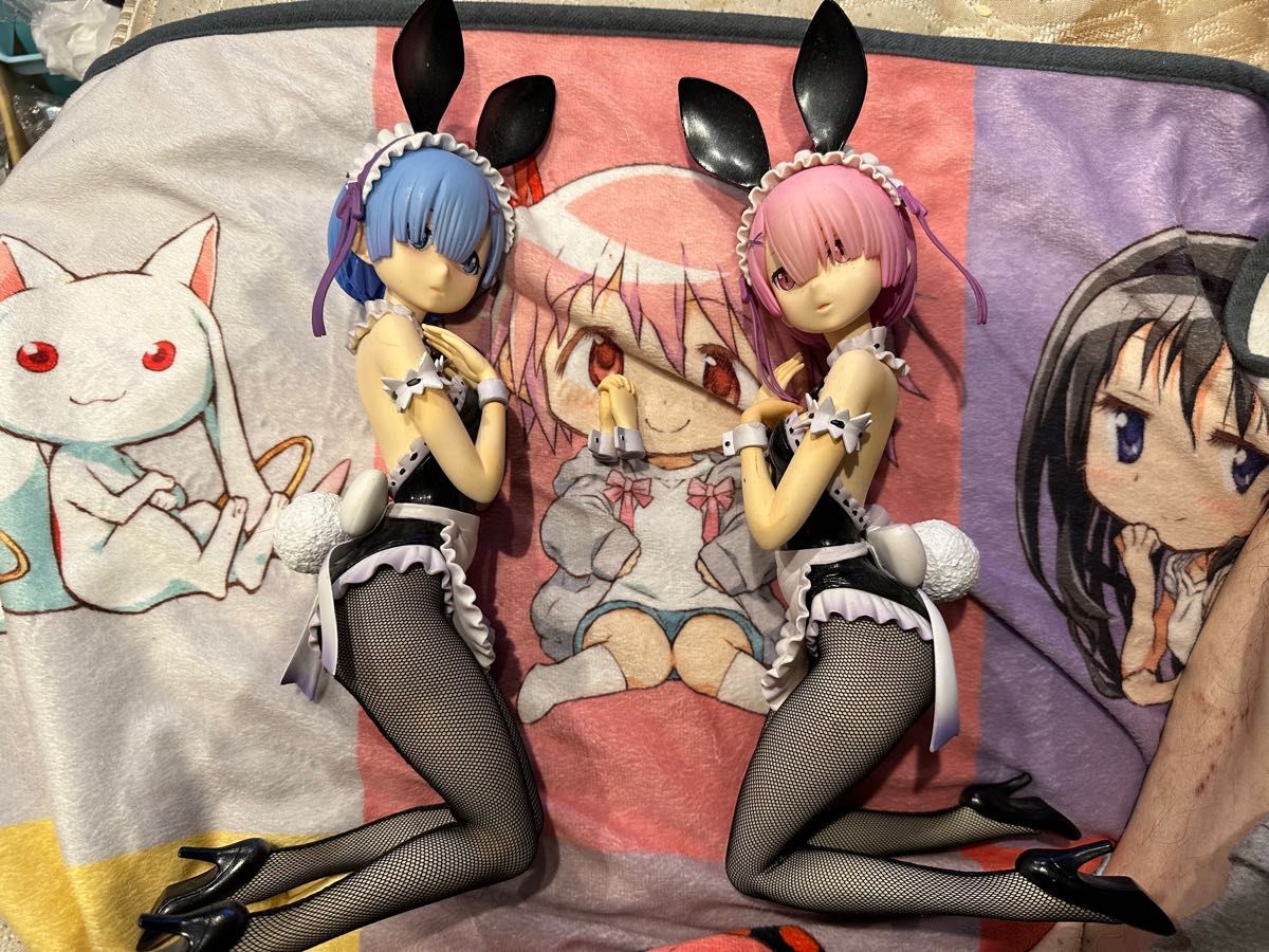 リゼロ レム ラム 1/4スケールフィギュア メイド服 フィギュア リゼロ レム ラム 1/4スケールフィギュア メイド服 フィギュア