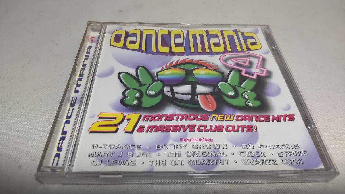 Y2756　 『CD』　Dance mania 4 ダンスマニア 4 裏ジャケット　シワあり_画像1