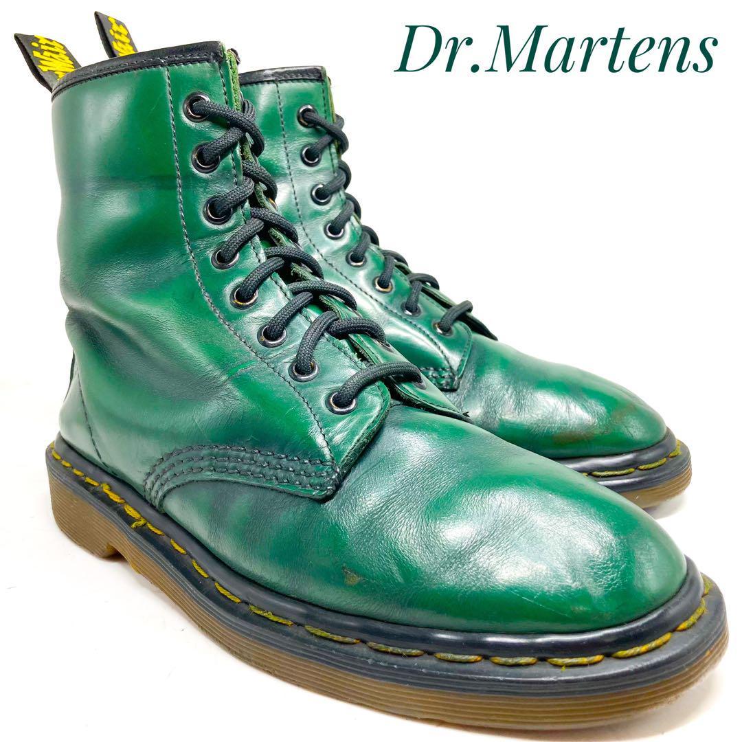 ドクターマーチン Dr.Martens 8ホール グリーン 緑 | www.bonowatch.com