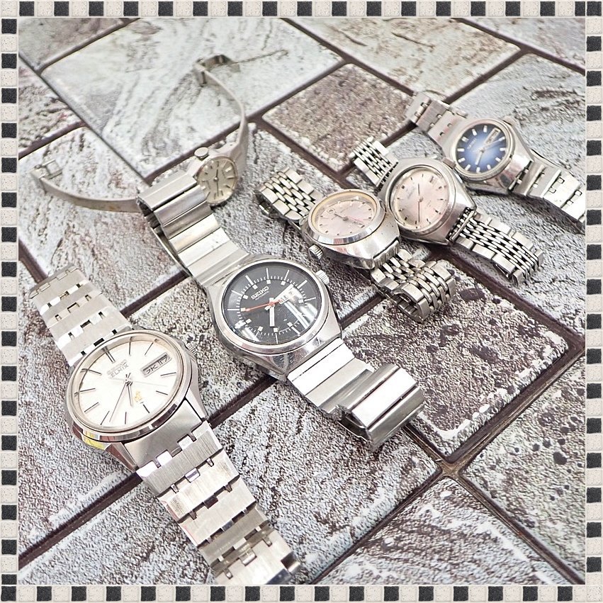 まとめ 6点セット】 アンティーク 腕時計 まとめ売り 自動巻き 手巻き