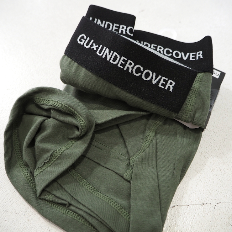 新品 XL ジーユー x アンダーカバー ボクサーパンツ オリーブ カーキ メンズ GU UNDERCOVER OLIVE 男性 下着 パンツ デザイナーズ ブランド_画像4