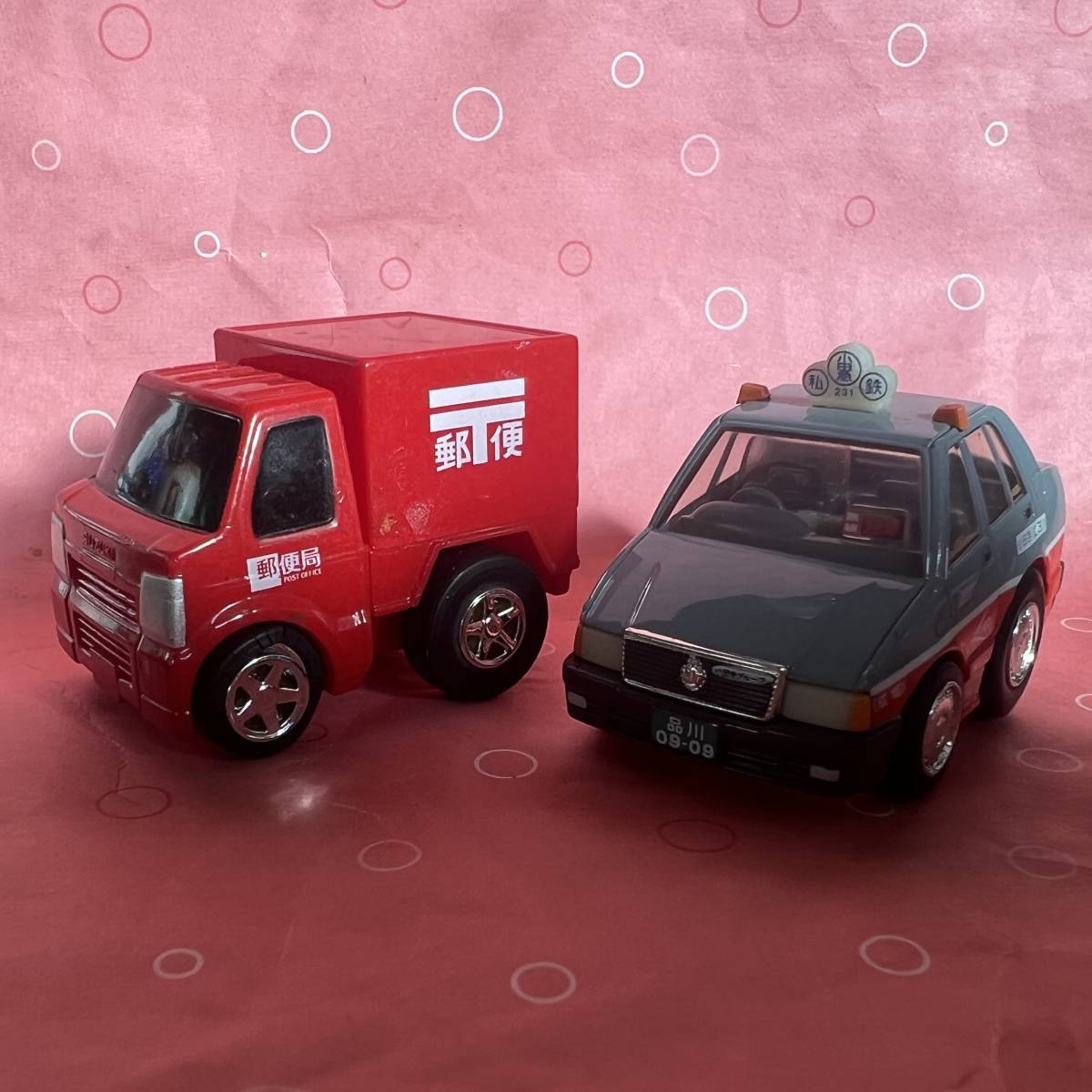 チョロQ 郵便局車 8台(チョロQ 青春急行 - ミニカー) チョロQ 郵便局車 8台(チョロQ 青春急行 - ミニカー)