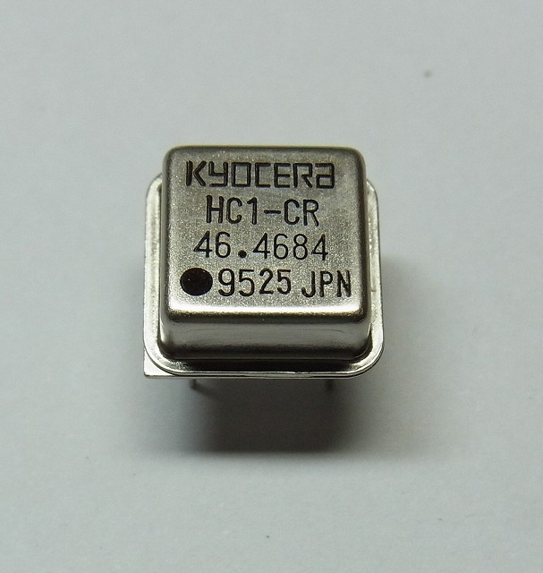 ●京セラ　水晶発振器　ＨＣ１-ＣＲ　４６.４６８４　５０個●_画像1